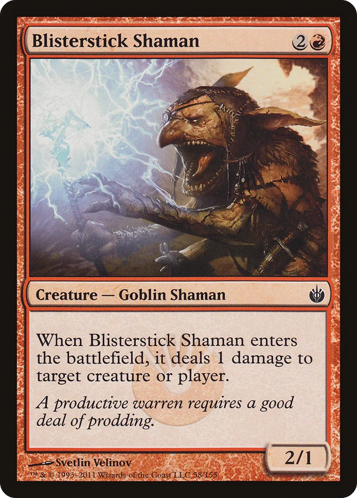 Blisterstick Shaman · Mirrodin Besieged