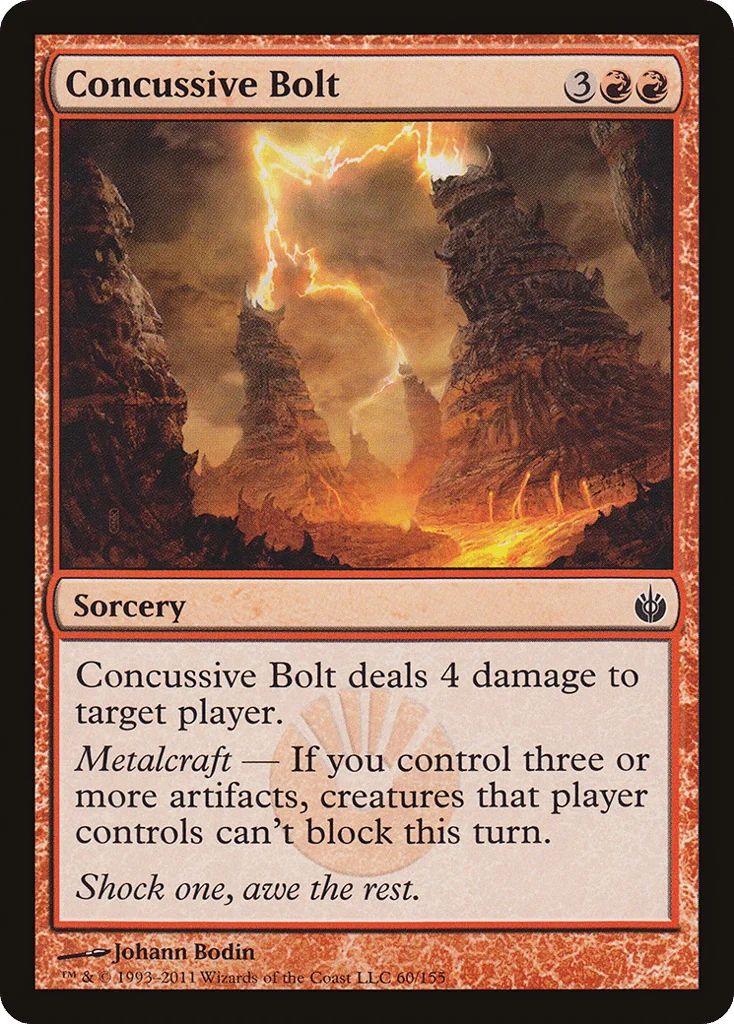 Concussive Bolt · Mirrodin Besieged