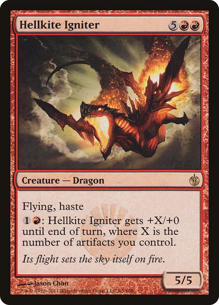 Hellkite Igniter · Mirrodin Besieged