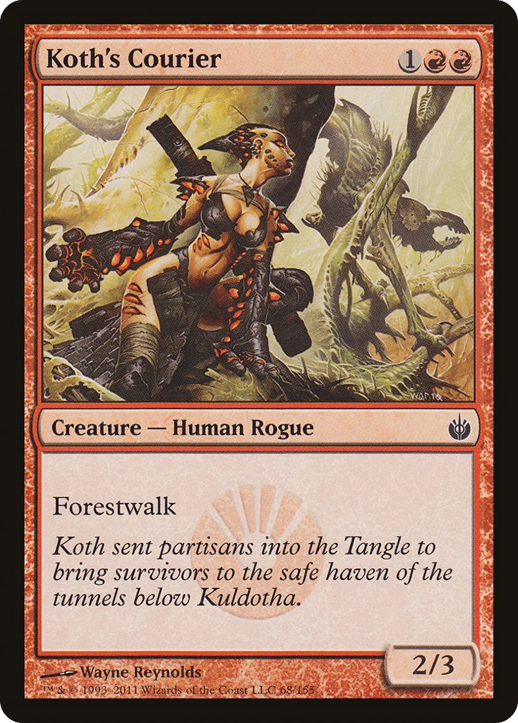 Koth's Courier · Mirrodin Besieged