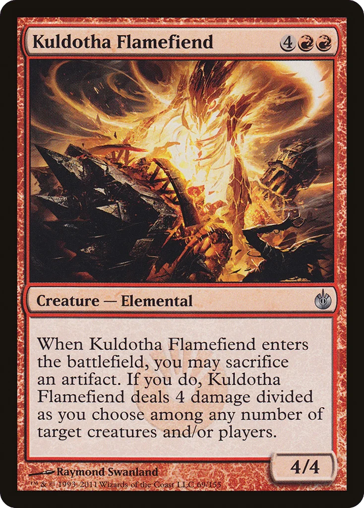 Kuldotha Flamefiend · Mirrodin Besieged