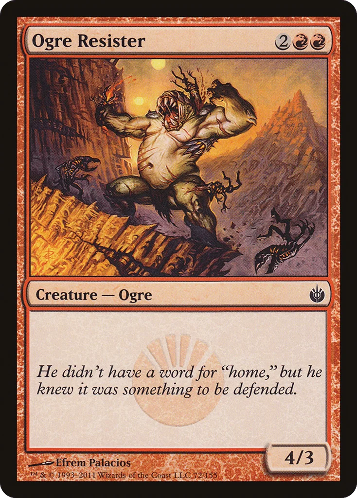 Ogre Resister · Mirrodin Besieged