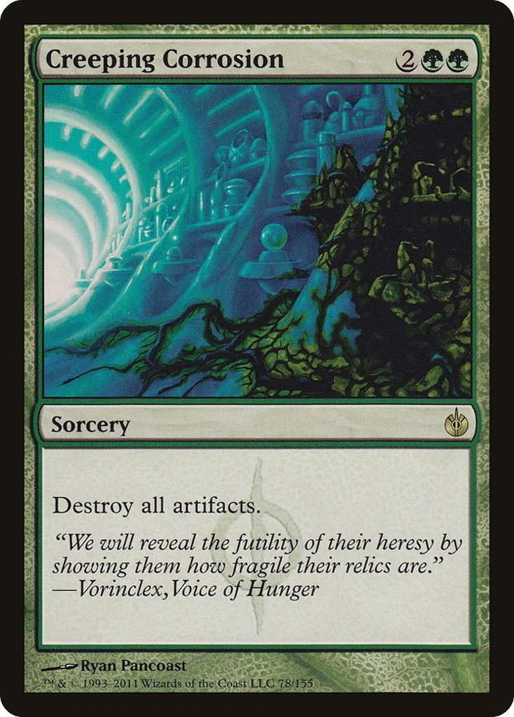 Creeping Corrosion · Mirrodin Besieged