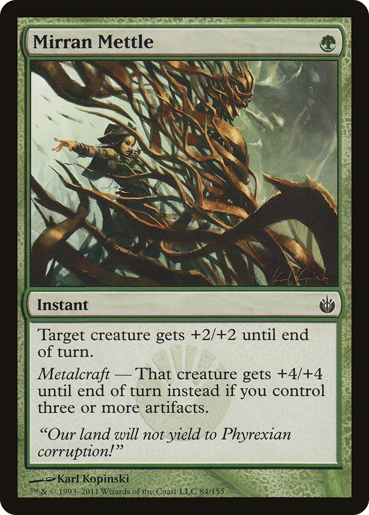 Mirran Mettle · Mirrodin Besieged