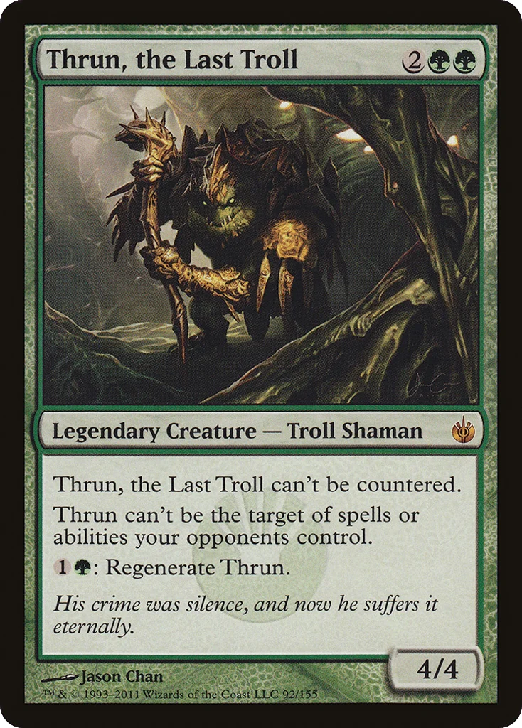 Thrun, the Last Troll · Mirrodin Besieged
