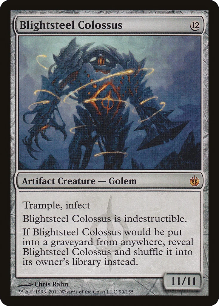 Blightsteel Colossus · Mirrodin Besieged