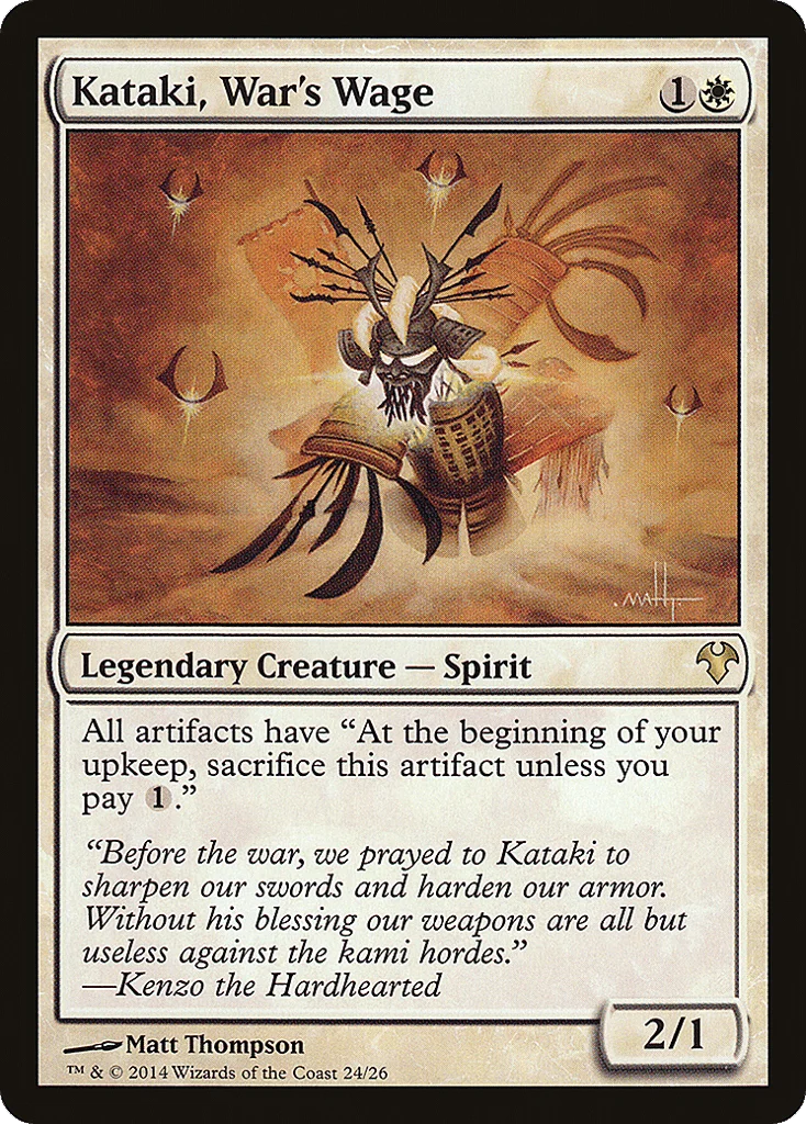 Kataki, War's Wage · Modern Event Deck 2014