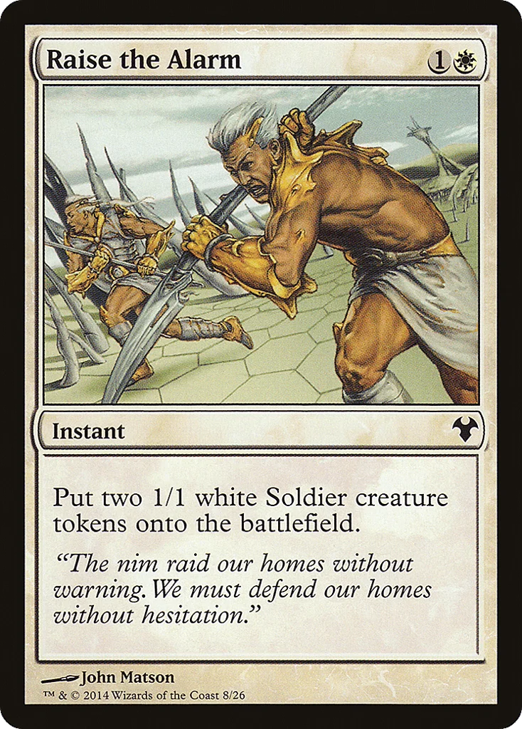 Raise the Alarm · Modern Event Deck 2014