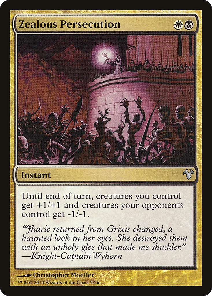 Zealous Persecution · Modern Event Deck 2014