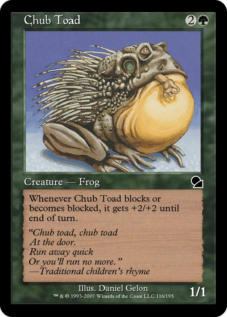Chub Toad · Masters Edition