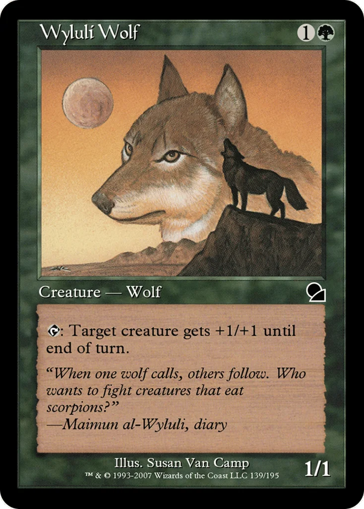 Wyluli Wolf · Masters Edition