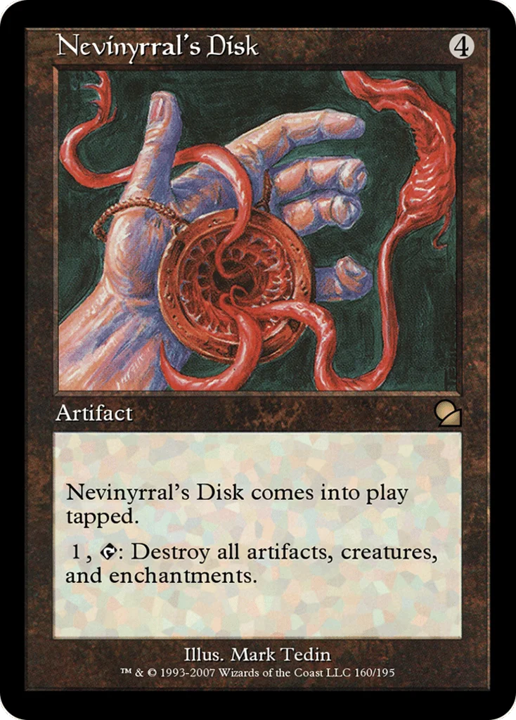 Nevinyrral's Disk · Masters Edition