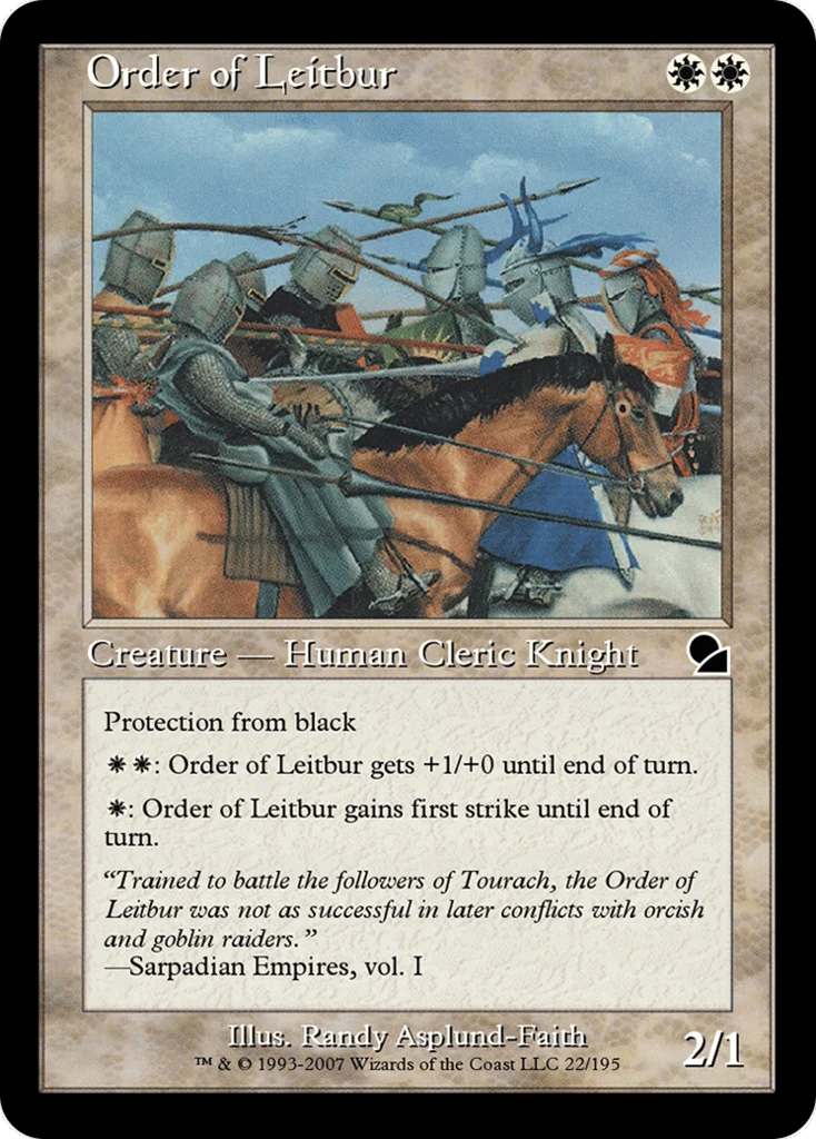 Order of Leitbur · Masters Edition