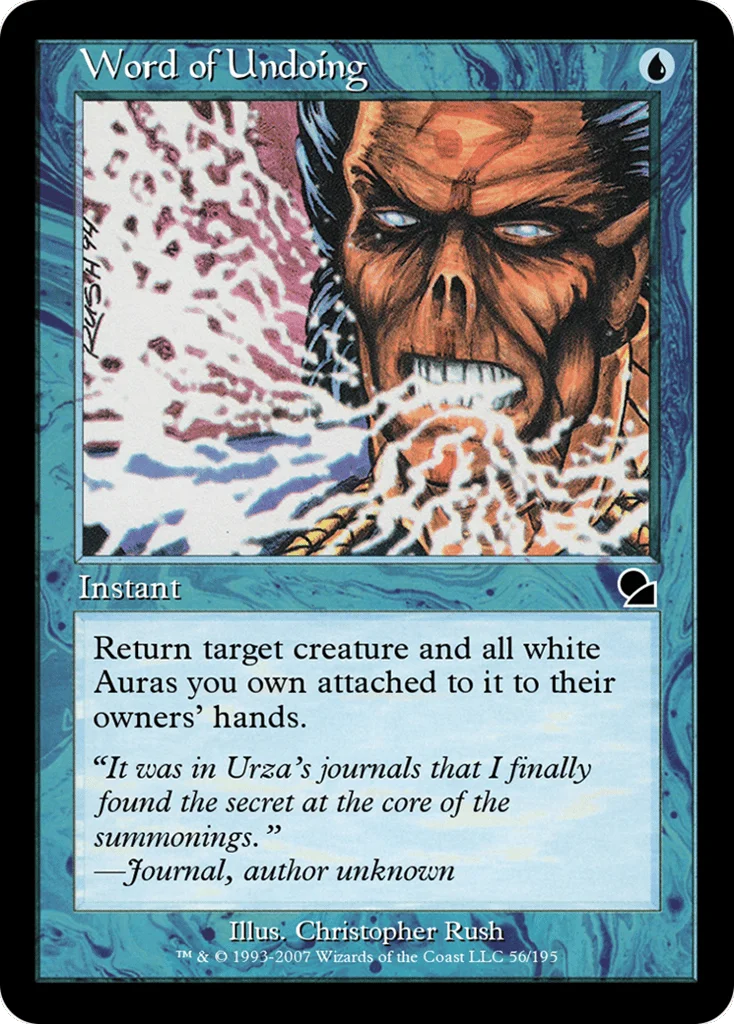 Word of Undoing · Masters Edition