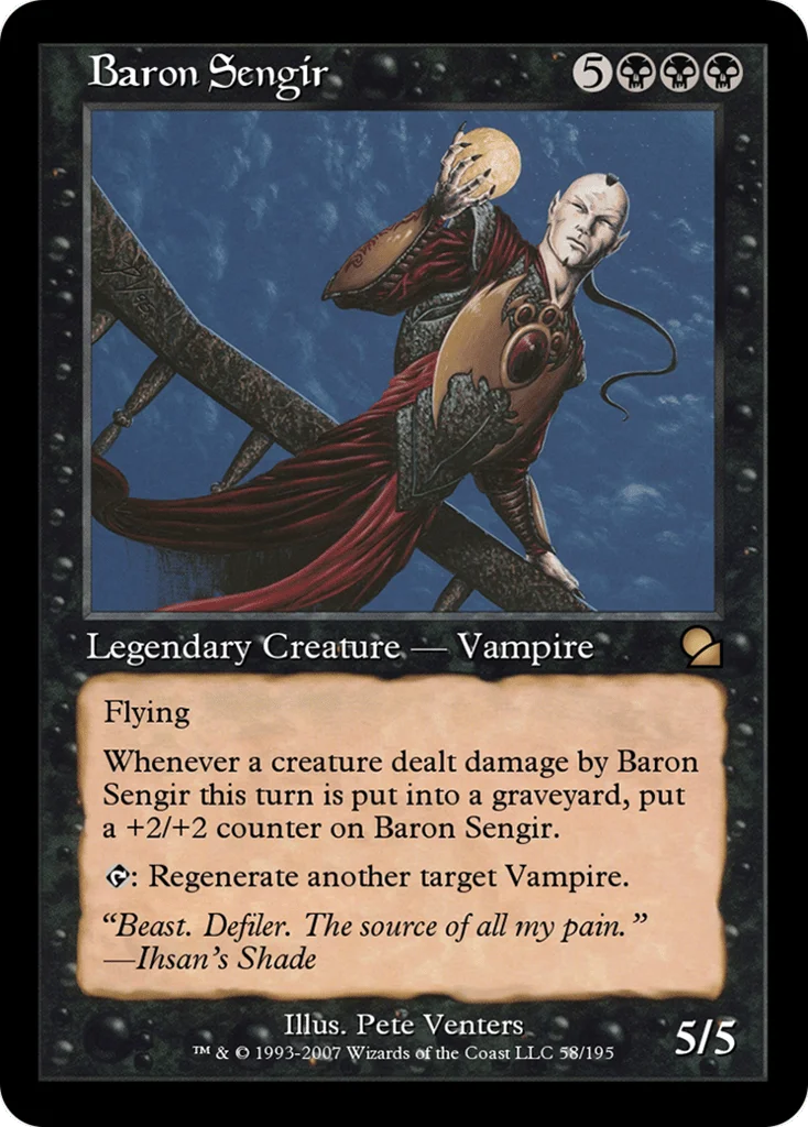 Baron Sengir · Masters Edition