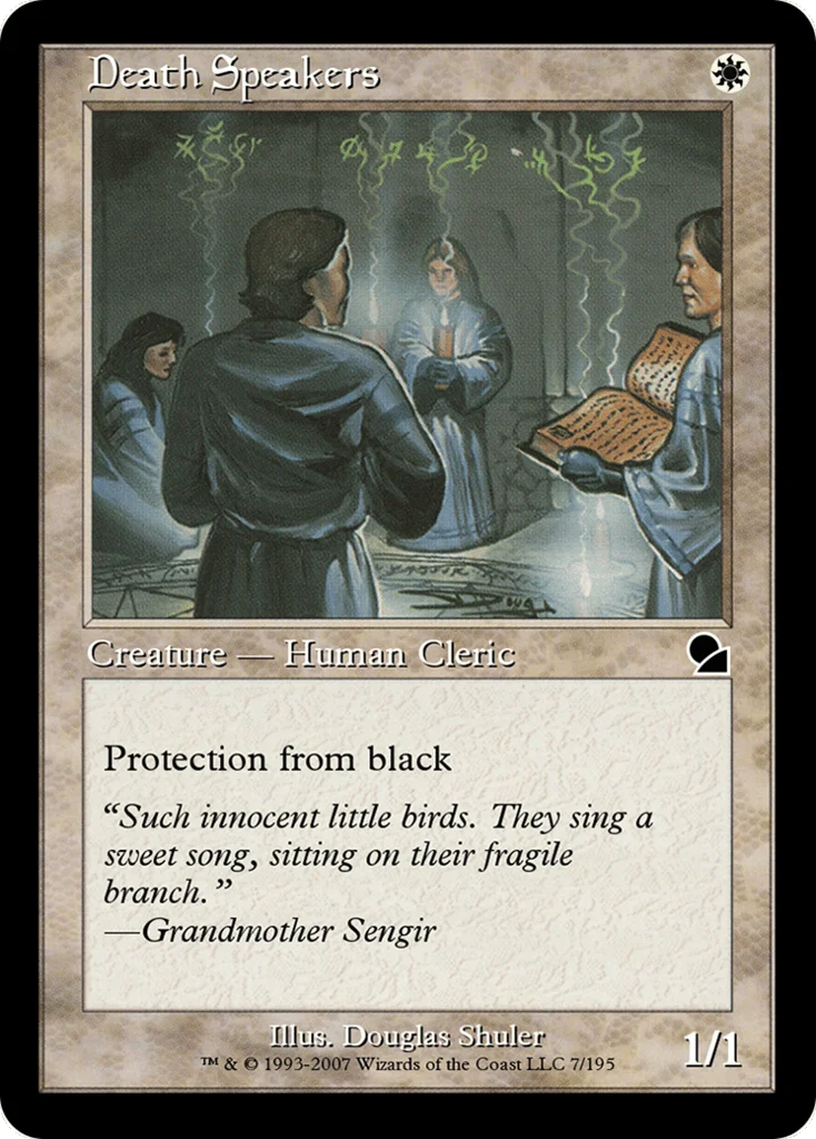 Death Speakers · Masters Edition