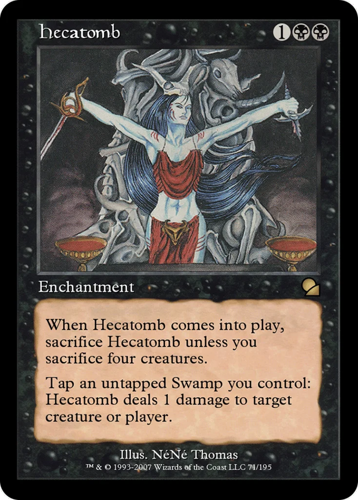 Hecatomb · Masters Edition