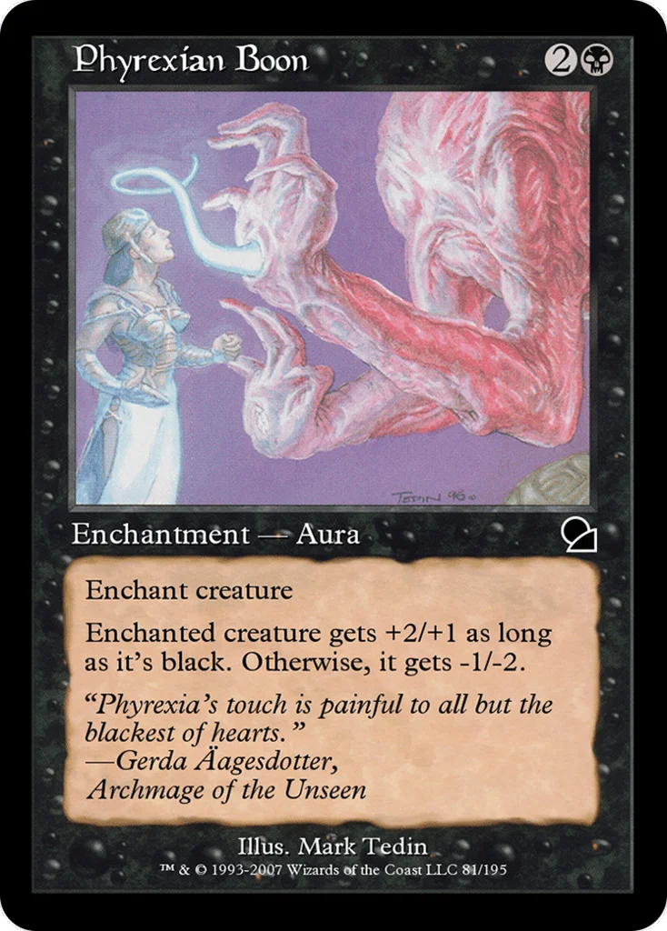 Phyrexian Boon · Masters Edition