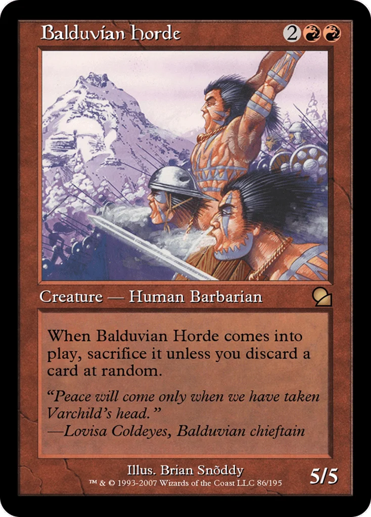 Balduvian Horde · Masters Edition