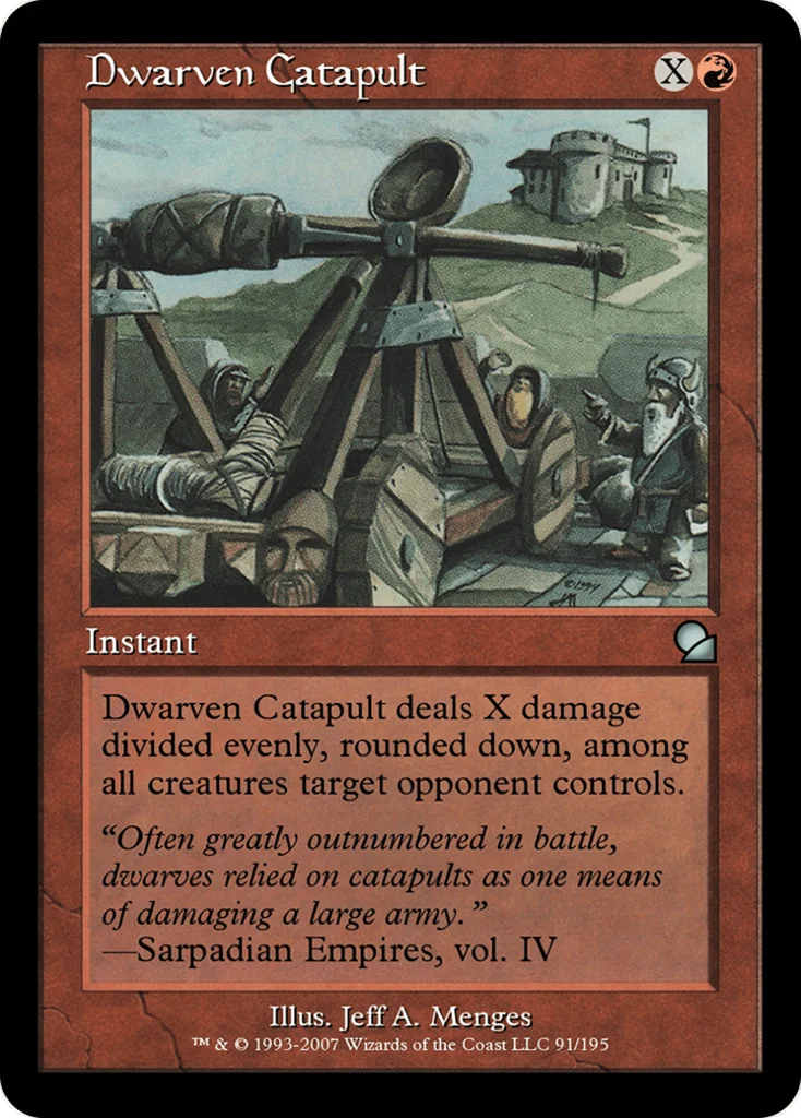 Dwarven Catapult · Masters Edition
