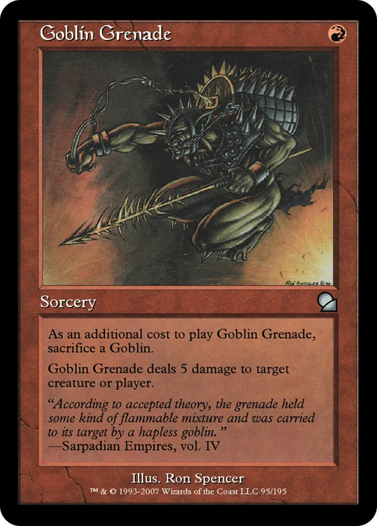 Goblin Grenade · Masters Edition