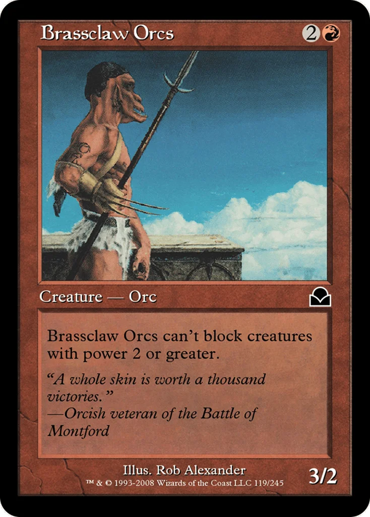 Brassclaw Orcs · Masters Edition II