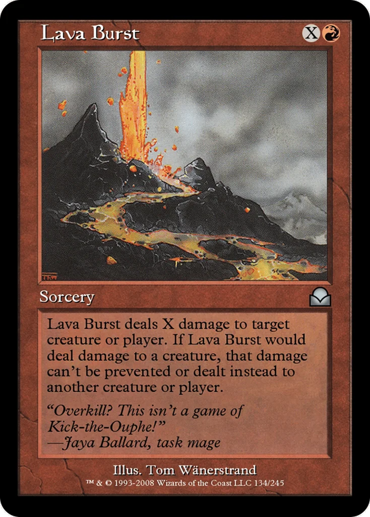Lava Burst · Masters Edition II