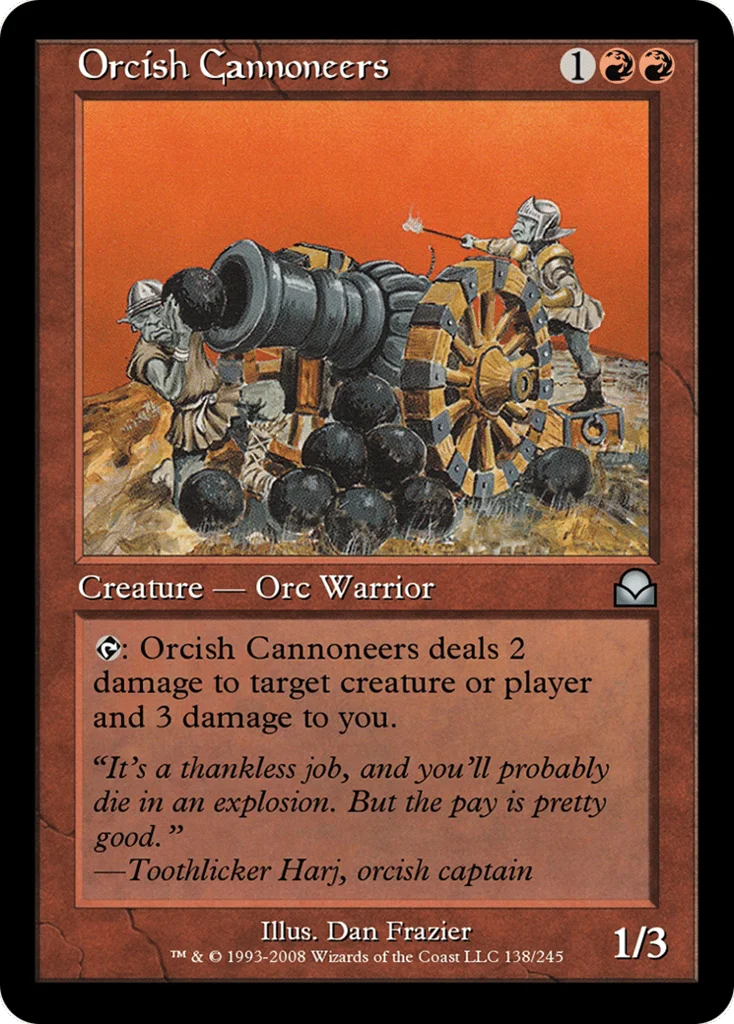 Orcish Cannoneers · Masters Edition II