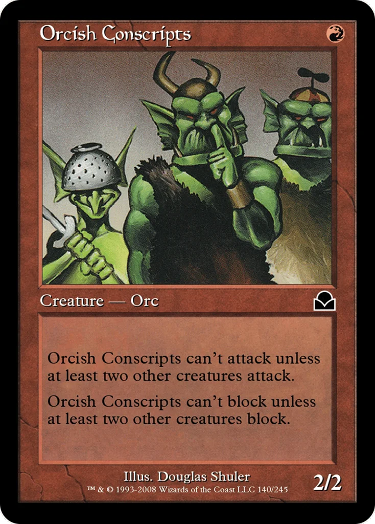 Orcish Conscripts · Masters Edition II