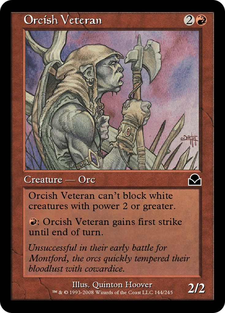 Orcish Veteran · Masters Edition II