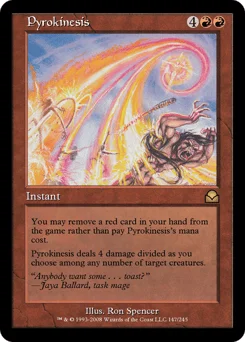 Pyrokinesis