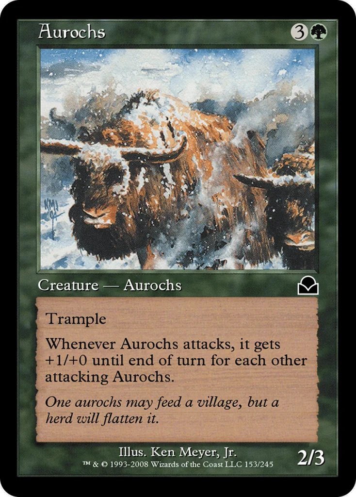 Aurochs · Masters Edition II