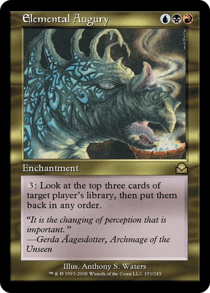 Elemental Augury · Masters Edition II