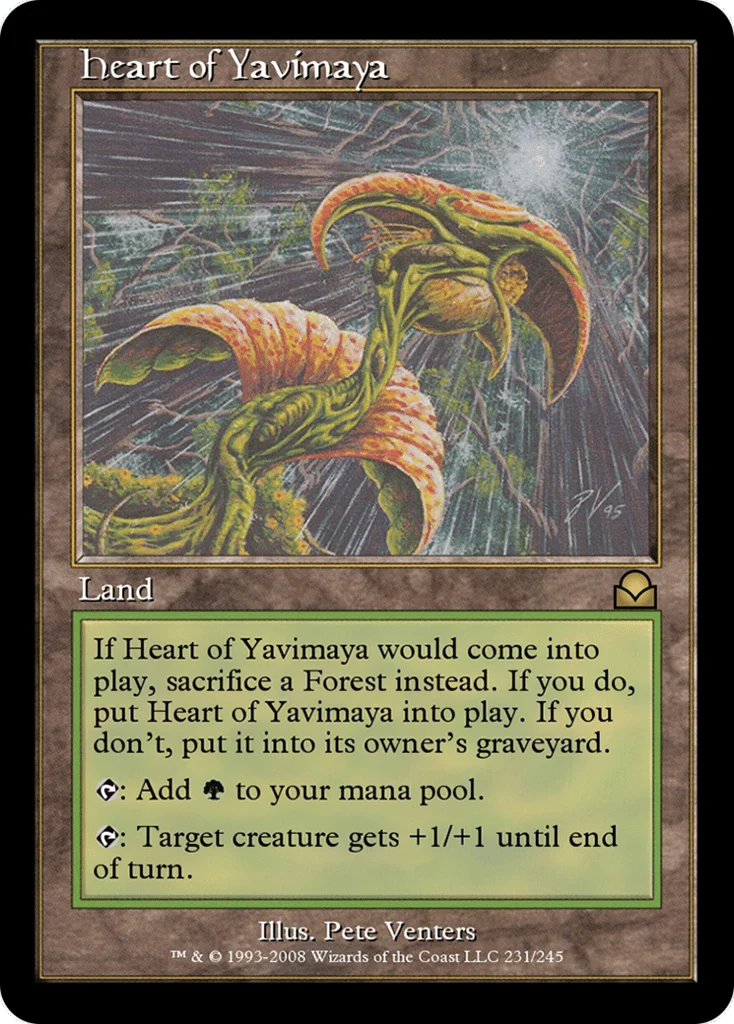 Heart of Yavimaya · Masters Edition II