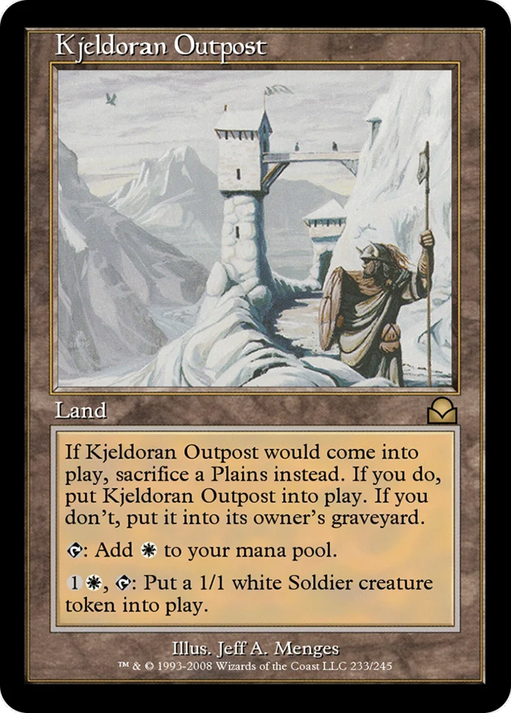 Kjeldoran Outpost · Masters Edition II