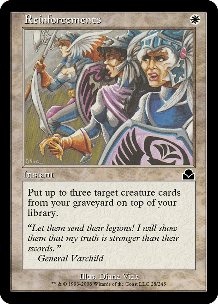 Reinforcements · Masters Edition II