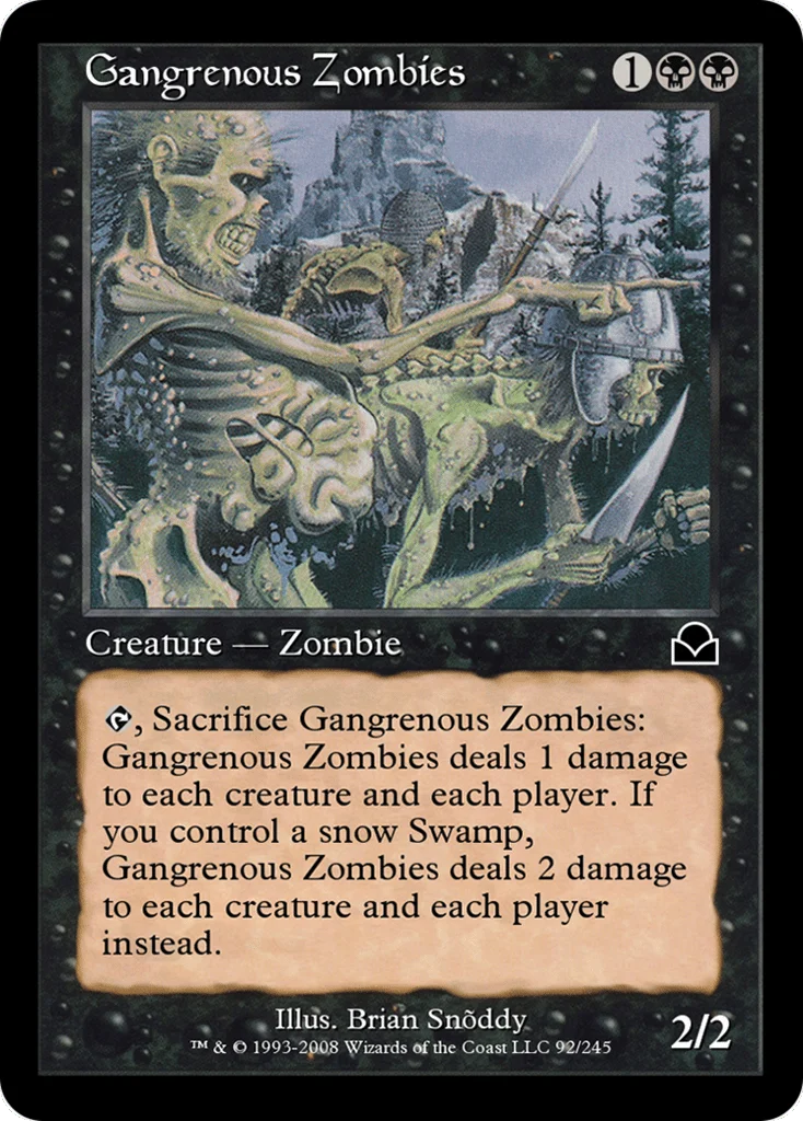 Gangrenous Zombies · Masters Edition II