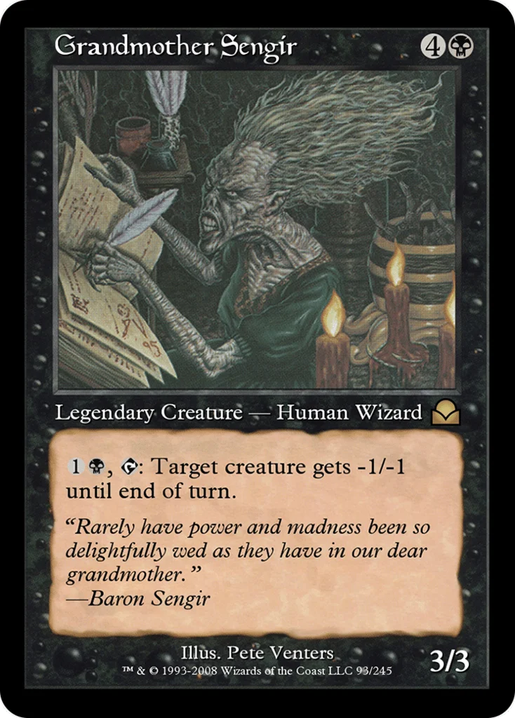 Grandmother Sengir · Masters Edition II