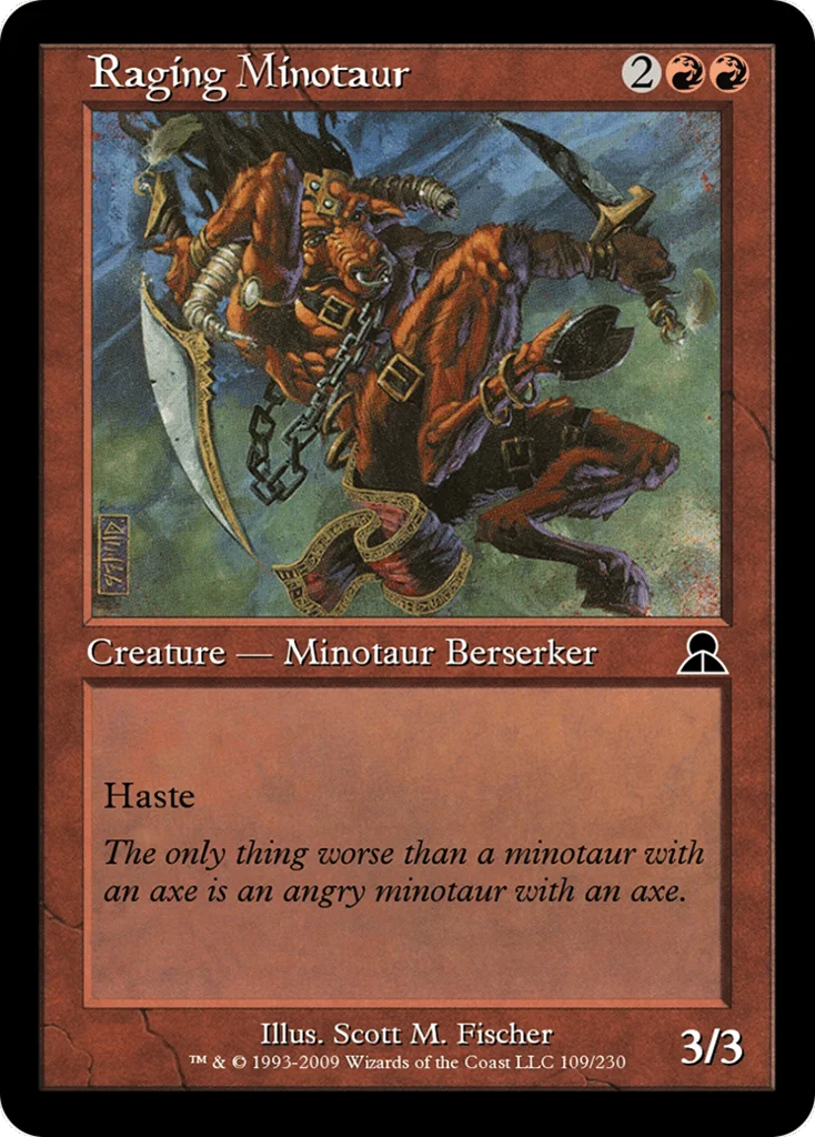 Raging Minotaur · Masters Edition III