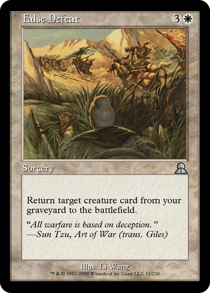 False Defeat · Masters Edition III