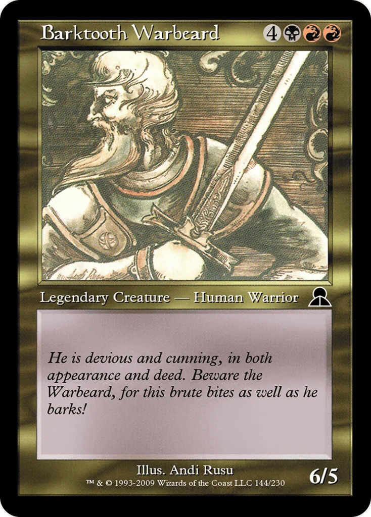 Barktooth Warbeard · Masters Edition III