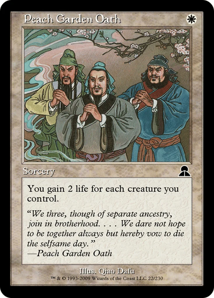 Peach Garden Oath · Masters Edition III