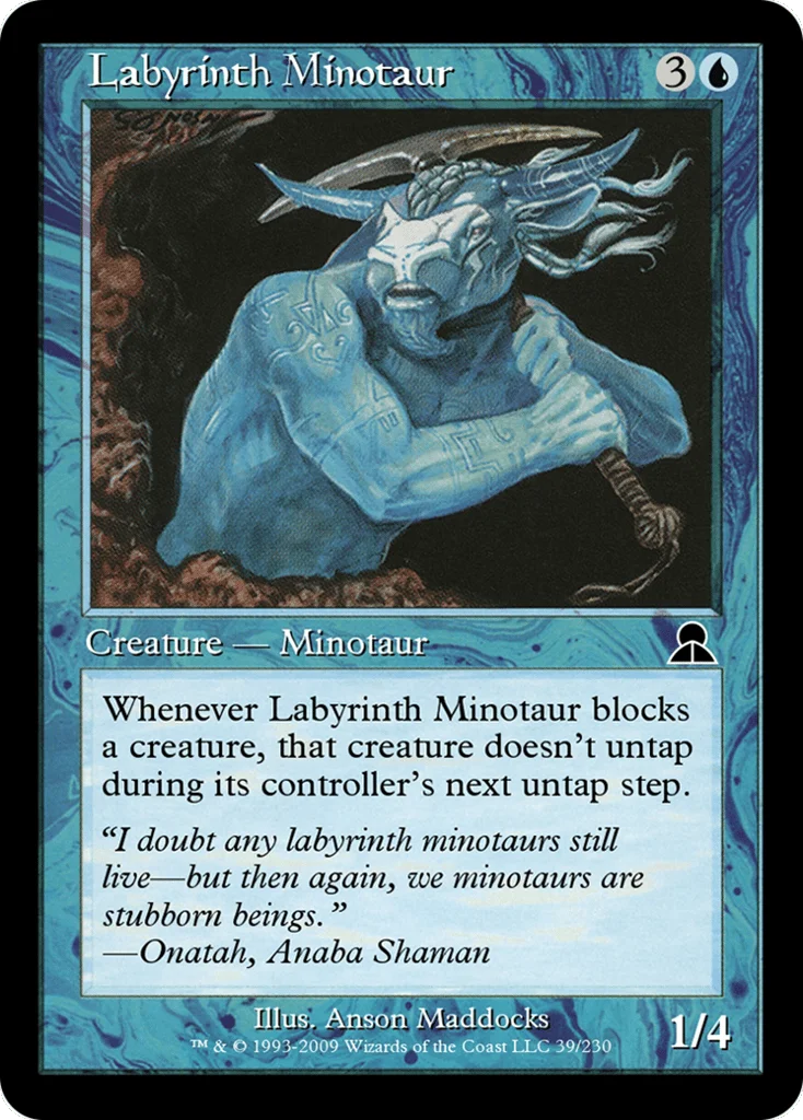 Labyrinth Minotaur · Masters Edition III