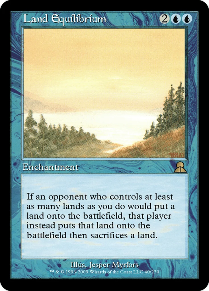 Land Equilibrium · Masters Edition III