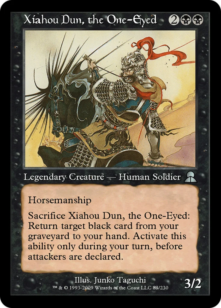 Xiahou Dun, the One-Eyed · Masters Edition III