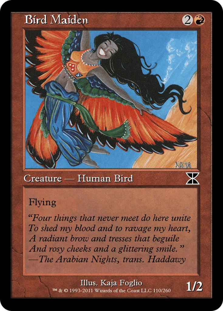 Bird Maiden · Masters Edition IV