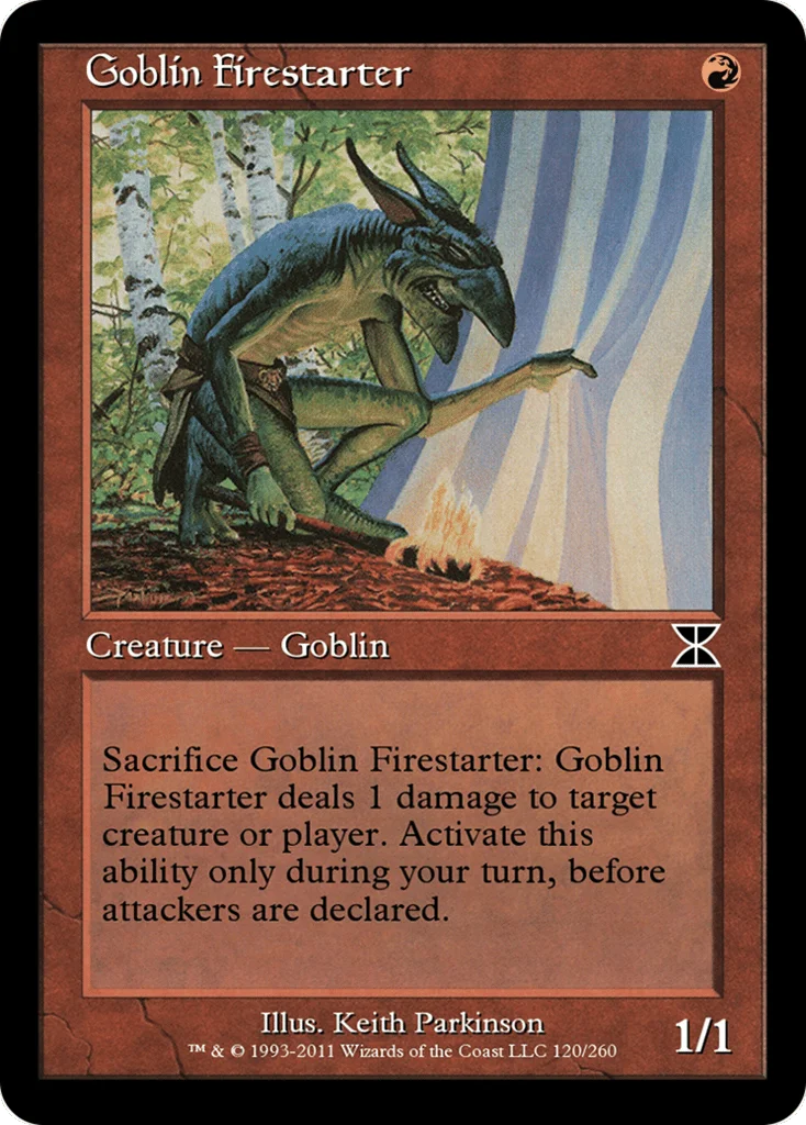 Goblin Firestarter · Masters Edition IV