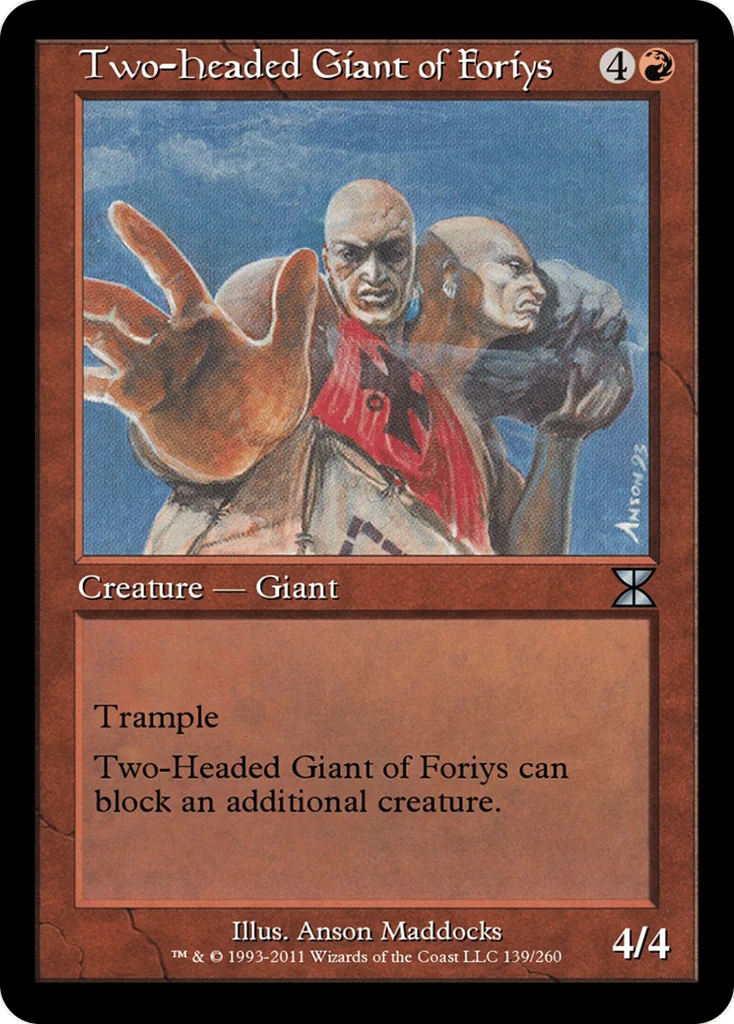Two-Headed Giant of Foriys · Masters Edition IV