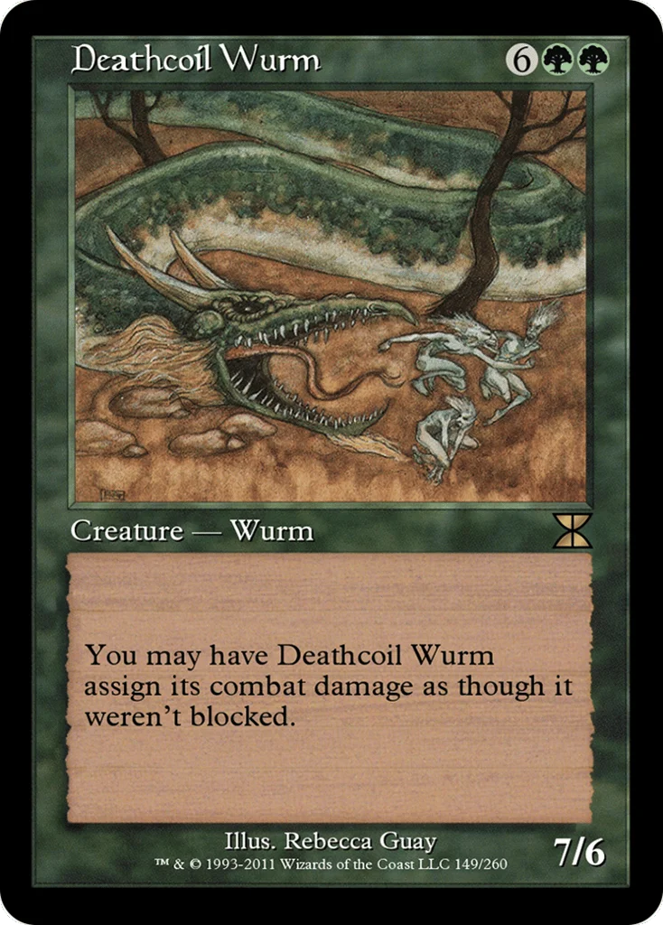 Deathcoil Wurm · Masters Edition IV