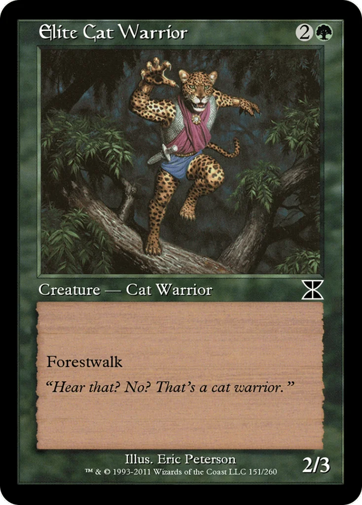Elite Cat Warrior · Masters Edition IV